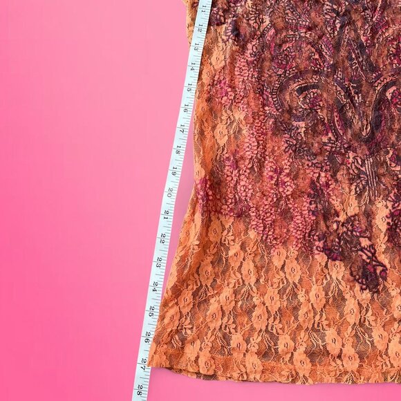 Y2K Weavers lace cami tank vintage fairycore boho layering - Picture 5 of 5